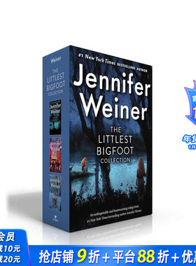 【预售】小小大脚怪 盒装套装集 Littlest Bigfoot Collection (Boxed Set) 原版英文文学小说 正版进口书