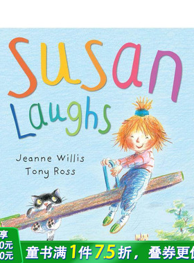 【预售】苏珊笑了 Susan Laughs 英文儿童插画故事绘本 进口童书