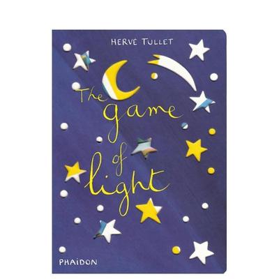 【预售】光的游戏【Hervé Tullet】The Game of Light 埃尔维杜莱 创意儿童艺术激发思维想象力 英文趣味互动英语早教绘本进口书