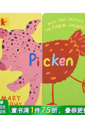 【现货】Picken小猪配小鸡 英文儿童绘本适合0-3岁