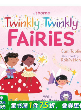 【预售】闪闪发光的小精灵 The Twinkly Twinkly Fairies 英文儿童插画故事绘本 进口童书