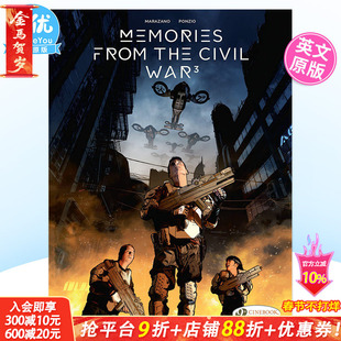 【预售】英文漫画 内战记忆 卷3 Memories From The Civil War Vol. 3 图像小说 正版进口书籍 Magnetic Press 善优图书