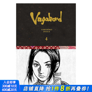 限定版 进口书 正版 Vol. 现货 浪客行精装 井上雄彦Vagabond 卷4 英文漫画书 Definitive 原版 Edition