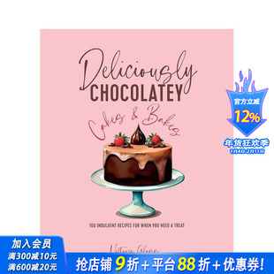 【预售】美味巧克力蛋糕和面包 Deliciously Chocolatey Cakes & Bakes 原版英文餐饮生活美食 正版进口书