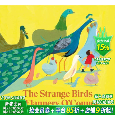 【现货】The Strange Birds of Flannery O’Connor 弗兰纳里·奥康纳