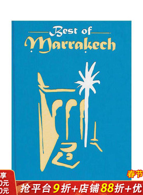 【预售】马拉喀什精选 Best of Marrakech 英文旅行 正版进口书