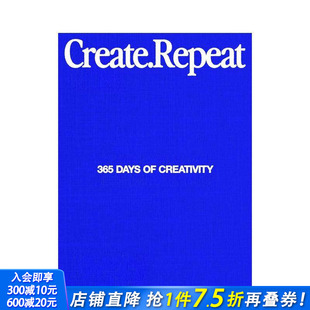 Create Repeat 原版 正版 创造·循环：365天灵感练习手册 英文生活综合 进口书 预售