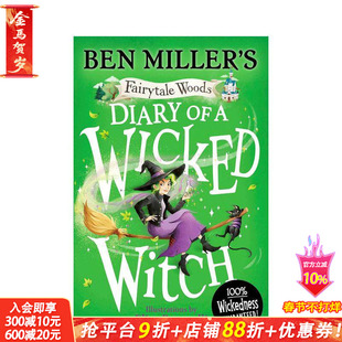 【预售】【童话森林】#3邪恶女巫日记 精装 Ben Miller Fairytale Woods:Diary of a Wicked Witch英文儿童桥梁故事书 拓展阅读
