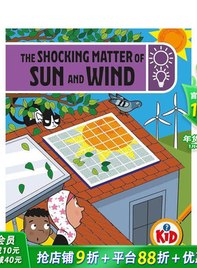 【预售】儿童侦探：太阳与风的惊人事件 Kid Detectives: The Shocking Matter of Sun and Wind 英文儿童插画科普绘本 进口童书