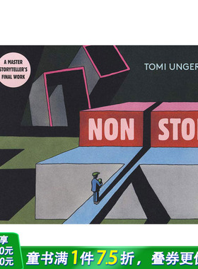 【现货】【】Nonstop不停歇 插画师Tomi Ungerer 经典儿童故事绘本【善优童书】