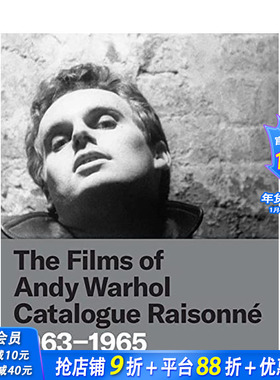 【预售】The Films of Andy Warhol Catalogue Raisonne 1963-1965，安迪·沃霍尔电影目录1963-1965年  2艺术画册 正版进口