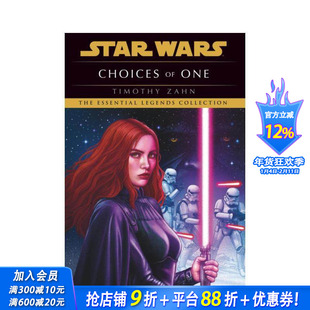 【预售】一人之选：星球大战传奇 Choices of One: Star Wars Legends 原版英文文学小说 正版进口书