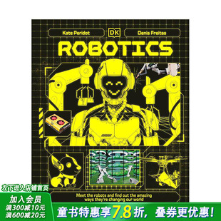 【现货】【科技探秘系列】机器人总动员 【Adventures in Tech】英文儿童绘本STEM设计原理运作方式 进口童书