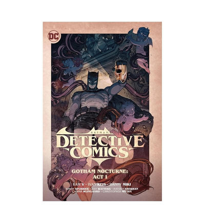 【预售】蝙蝠侠：侦探漫画 卷2：哥谭夜曲：第一幕 Batman: Detective Comics Vol. 2 原版英文漫画书 正版进口图书