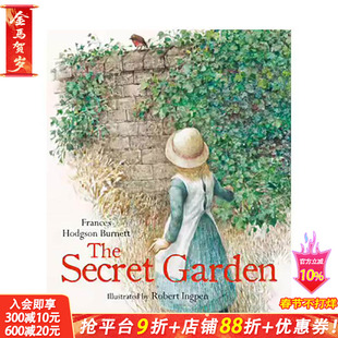 【预售】英文原版 【Robert Ingpen经典文学插图】秘密花园 The Secret Garden英文世界文学 正版进口书籍 善优图书