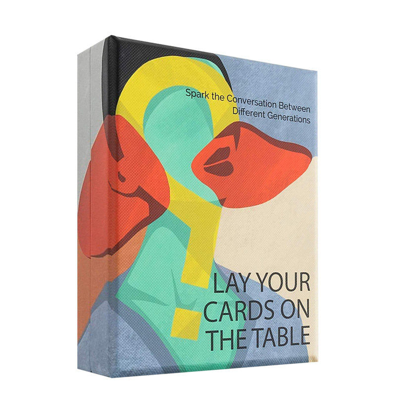 【现货】【9789063695651】卡牌游戏：Lay Your Cards on The Table 激发话题游戏卡 桌游热场真心话