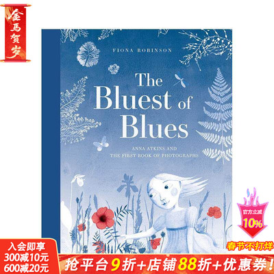 【现货】安娜·阿特金斯和第一本摄影集  Anna Atkins and the First Book of Photographs 英文儿童插画故事绘本 进口童书