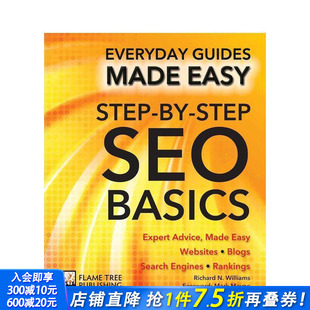 正版 善优图书 SEO基础手把手指导 SEO Basics 英文原版 Step 进口书籍 英文商业行销 现货