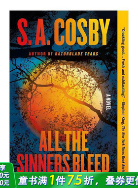 【预售】所有罪人都在流血 All the Sinners Bleed 12岁+英文故事小说 正版进口书