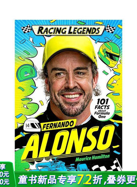 【预售】【赛车传奇】费尔南多?阿隆索 【Racing Legends】Fernando Alonso 英文儿童插画故事绘本 进口童书