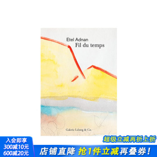 temps 善优图书 法文原版 进口图书画册 正版 法文艺术 Fil 时间流逝 现货