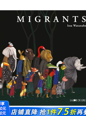 【现货】【2021女巫奖】移民Migrants 6-8岁儿童优秀故事获奖绘本法文版 少儿小语种兴趣培养外语启蒙【善优童书】