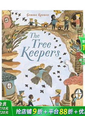 【预售】守树人 The Tree Keepers: Flock 英文儿童插画故事绘本 进口童书