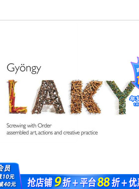 【预售】京吉?拉基：解构秩序 美国纤维艺术运动探索文献 Gy?ngy Laky : Screwing with Order 原版英文艺术画册画集 正版进口书