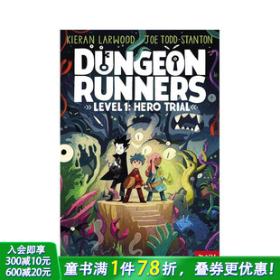 英雄审判 进口童书 英文儿童故事 Todd 现货 地牢跑者 Stanton Kieran 蓝彼得奖 Runners Larwood Dungeon 水石儿童图书奖Joe
