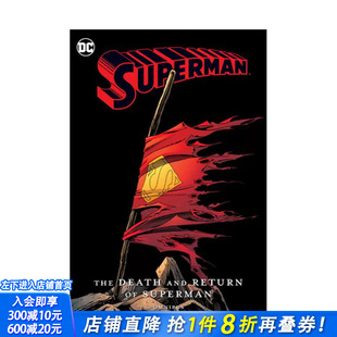 【预售】DC漫画超人之死而复生 Death and Return of Superman Omnibus 英文漫画 原版进口书 原装正版【善优图书】