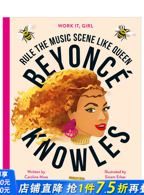 【现货】碧昂丝·诺尔斯：像皇后一样统治音乐界Beyoncé Knowles 音乐名人传记励志故事 英文原版 青少年读物