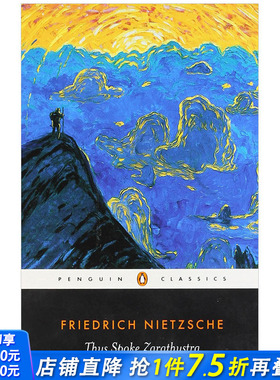 【预售】Thus Spoke Zarathustra 查拉图斯特拉这样说 英文原版尼采哲学