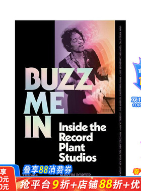 【现货】录音工厂秘辛：传奇工作室内幕 Buzz Me In Inside The Record Plant Studios 原版英文艺术画册画集 正版进口书