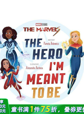 【现货】我是奇迹英雄 Marvels Hero Im Meant To Be 英文儿童插画故事绘本 进口童书