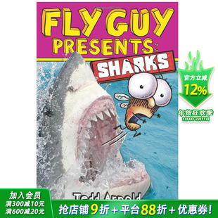 【现货】Fly Guy Presents Sharks 2: 苍蝇小子2:鲨鱼 英文儿童书【善优童书】