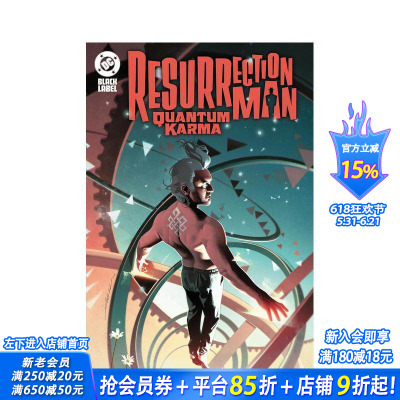 【预售】复活侠：量子因果 Resurrection Man: Quantum Karma 原版英文漫画书 正版进口书