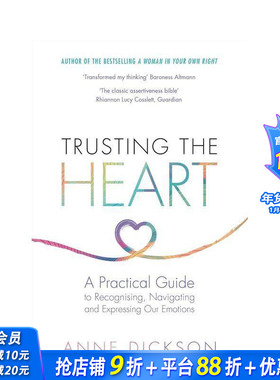 【预售】相信内心：识别、驾驭和表达情绪的实用指南 Trusting the Heart 原版英文生活综合 正版进口书