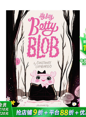 【现货】小不点贝蒂·布卢布：做自己很重要 Itty Bitty Betty Blob 英文儿童插画故事绘本 进口童书