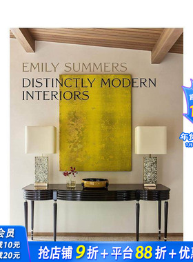 【现货】Distinctly Modern Interiors du特的现代室内设计 英文原版