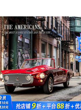 【预售】迷人跑车：标志性车型新纪元-美国 The Americans - Beautiful Machines 原版英文工业产品设计 正版进口书