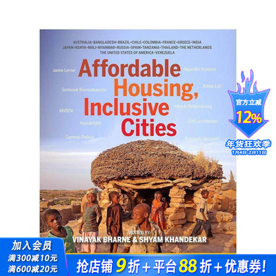 【预售】经济适用房：包容性城市 affordable Housing 原版英文建筑设计 正版进口书