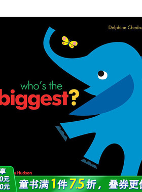 【现货】[T&H]Who\'s the Biggest?比比谁大？英文原版儿童认知启蒙绘本 3-6岁【善优童书】