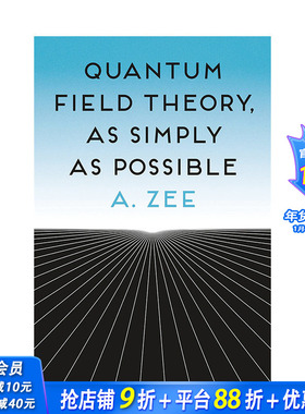 【预售】英文原版 量子场论其实很简单 Quantum Field Theory, as Simply as Possible 英文社会科学 正版进口书籍 善优图书