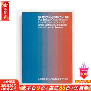 【预售】99道电影填字谜 99 Movie Crosswords 原版英文生活 A24 正版进口书