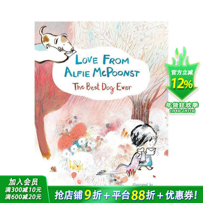 【现货】世上*好的狗狗阿尔菲的来信 英文原版 Love from Alfie McPoonst, The Best Dog Ever 睡前故事 6-12岁阅读【】