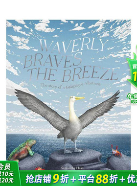 【预售】韦弗利在微风中勇敢前行 Waverly Braves the Breeze 情绪管理自我认知 英文儿童插画故事绘本 进口童书