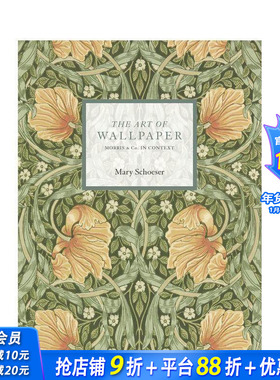 【现货】英文原版 壁纸艺术：Morris & Co 莫里斯 The Art of Wallpaper : Morris & Co. in Context 空间装饰 正版进口书籍