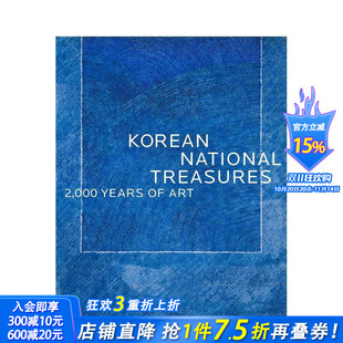 National 000 预售 Korean 英文艺术画册画集 进口书 原版 Treasures 韩国国宝：两千年艺术瑰宝 Years 正版 Art