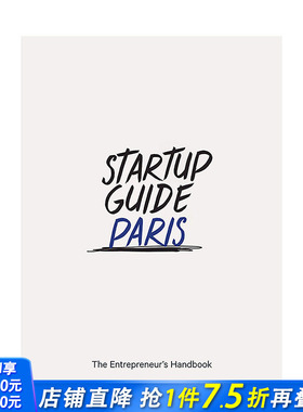【现货】英文原版 【创业指南】巴黎 Startup Guide: Paris 英文商业行销 正版进口书籍