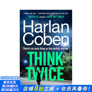 【预售】三思而后行 Think Twice 原版英文文学小说 正版进口书
